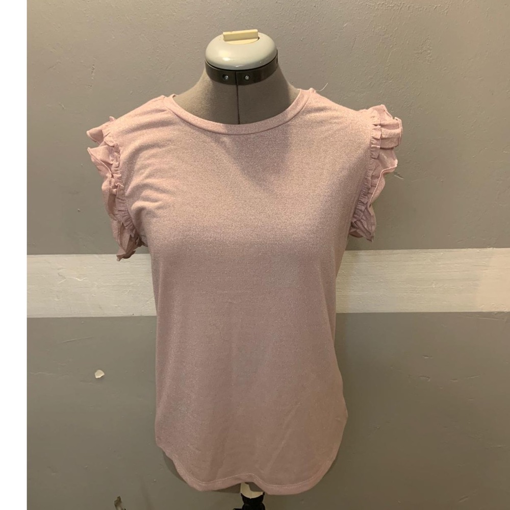 Sybilla glittery pink t-shirt